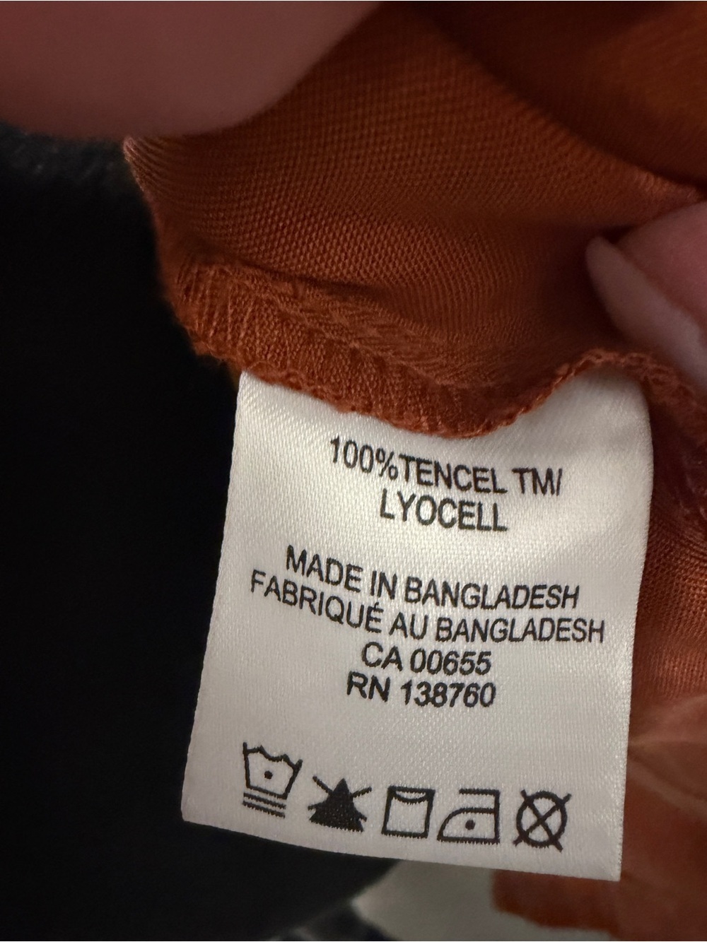 Reitman's Open Front Jacket Rust Orange - Picture 10 of 11